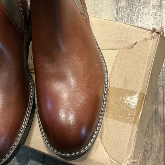 Clark’s Men's Brown Leather Chelsea Boots Size 8 - Picture 8 of 16